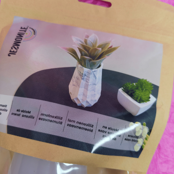 Silikonform Blumenvase klein 10,5 x 7cm